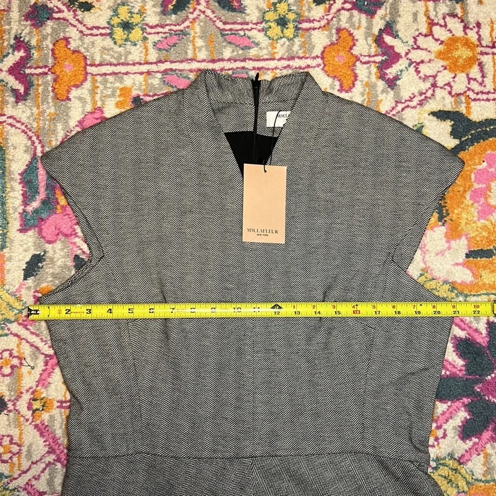 MM Lafleur The Ruth Dress in Zip Jacquard Print NWT Size 16 - Picture 8 of 16